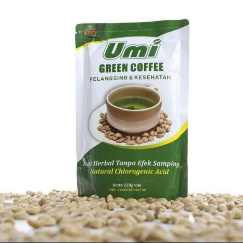 

UMI GREEN COFFEE ORIGINAL PELANGSING & KESEHATAN 250g