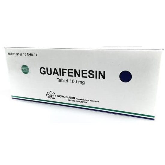 Guaifenesin Guafenesin Tab Nova Box A21