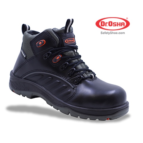 Jual Dr Osha Safety Shoes Jaguar Ankle Boot 9225 Black Shopee