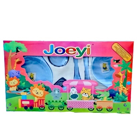 Feeding Set Joeyi Ukuran BESAR Dan KECIL EXTRA PECKING | Set Alat Makan Bayi | Kado Lahiran Bayi Tempat makan Bayi