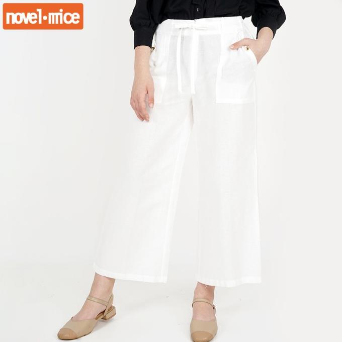 Novel Mice - Kulot Katun White Termurah