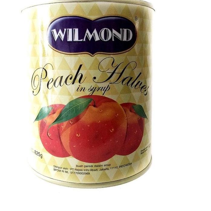 

✨TERBARU✨ Wilmond PEACH Halves in Syrup Canned Cina 825 gr / Buah Persik !!