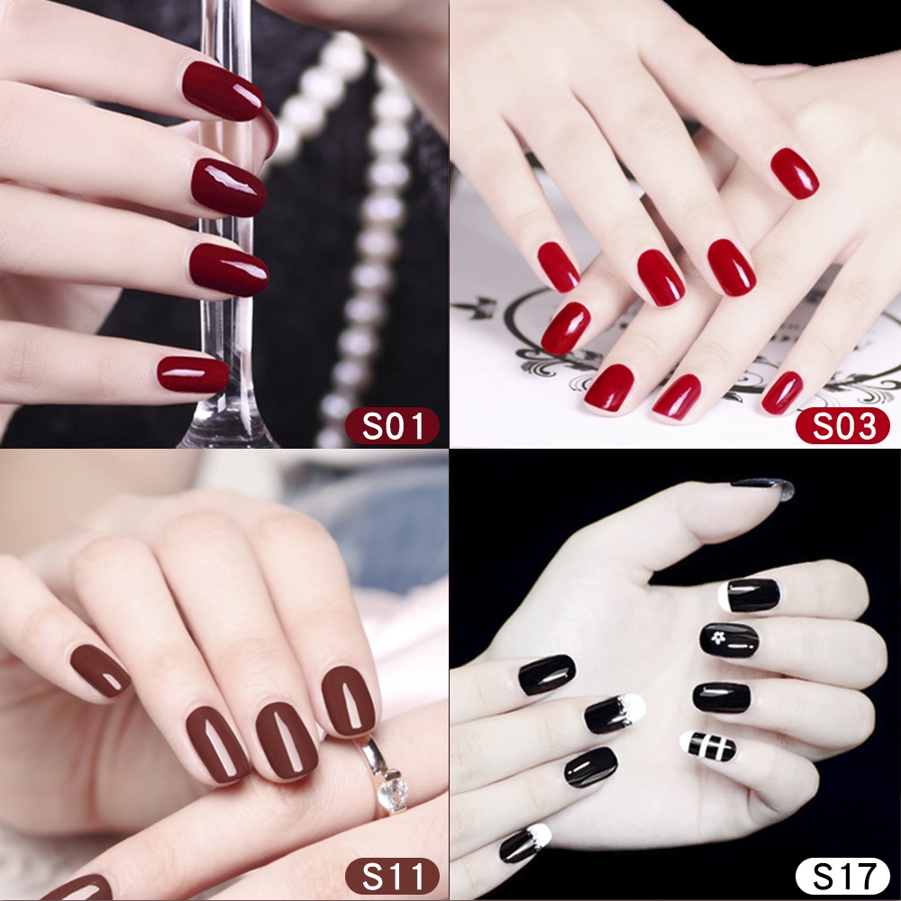(COD) Kutek Kuteks Halal Muslimah Kutek Halal Untuk Sholat Kutek Peel Off Nail Polish 8ml