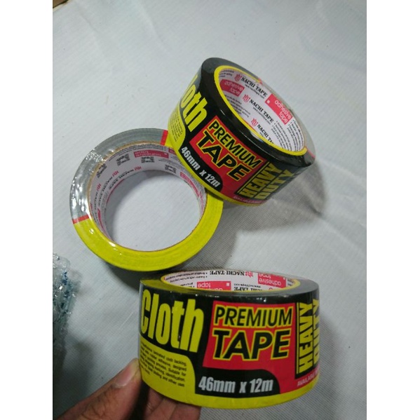 lakban kain nachi/cloth premium tape 46x12mm/lakban super