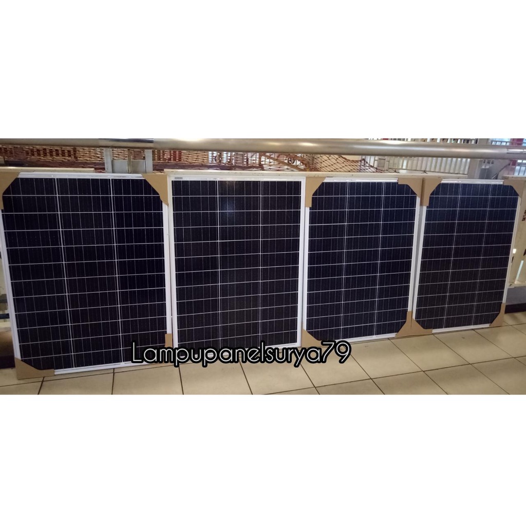 Panel Surya 400WP Mono Free packing Kayu