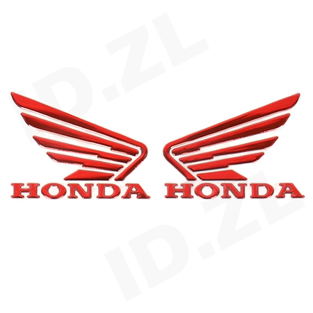 Logo Emblem Sayap Honda Vario 150 Wing 3d Sepasang Kanan Dan Kiri 2 Pcs Gold Silver Color Ready Stock Straight Sticker Stiker Badge Chrome Vario Motor Timbul Full Croom