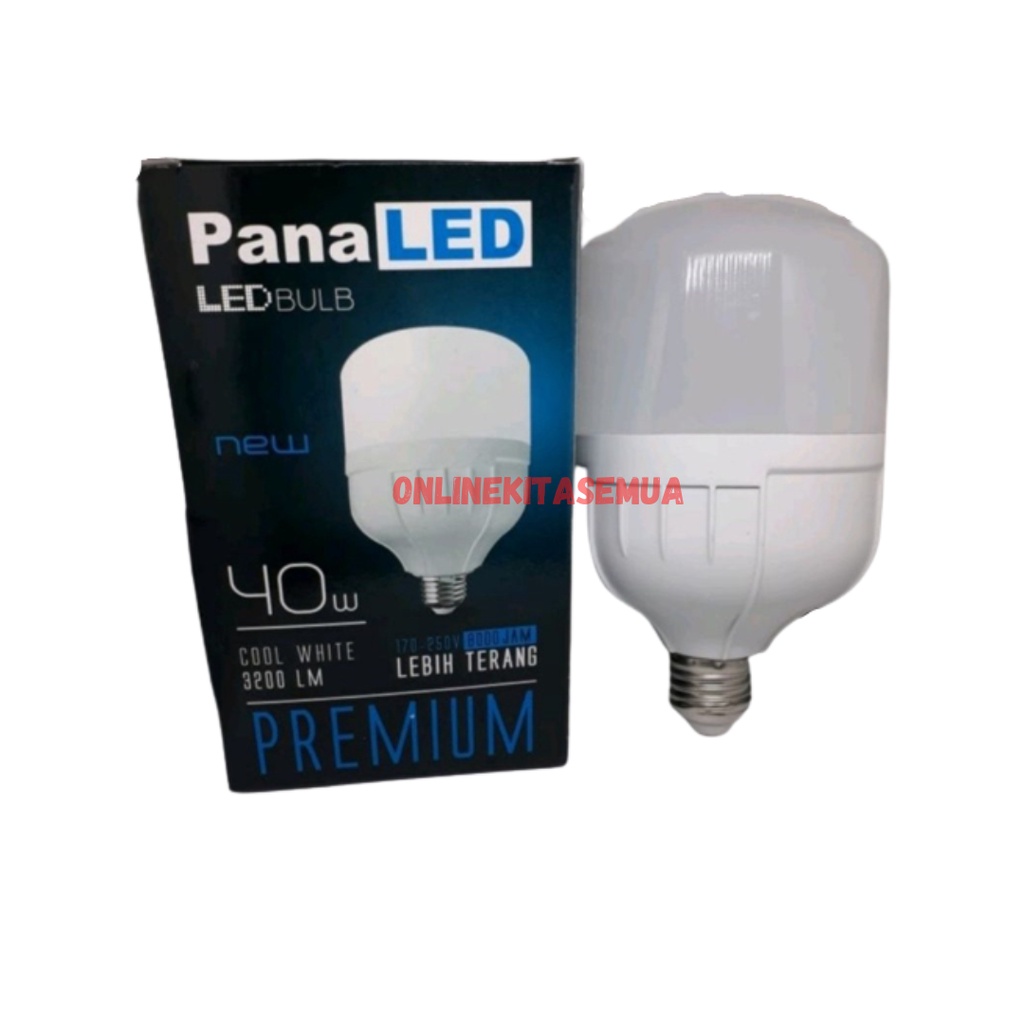 Lampu LED Tabung Murah PANALED 5/10/15/20/30/40 Watt PUTIH