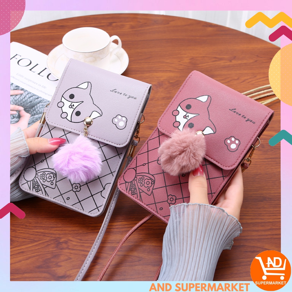 AND / COD / Tas Selempang Wanita Mini Fashion Korean Style Tas Selempang Bahu Wanita Murah Import T192