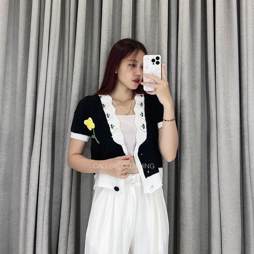 Callope Top ( import / atasan wanita / luaran wanita / atasan rajut / knit top / crop top / basic to