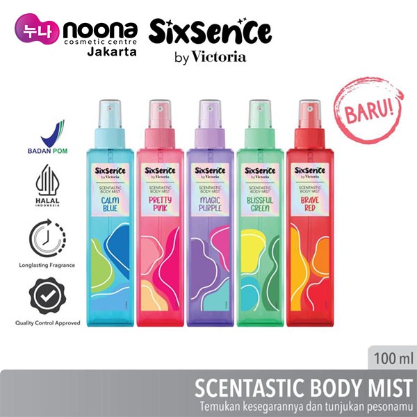 SIXSENCE BY VICTORIA SCENTASTIC BODY MIST 100 ML