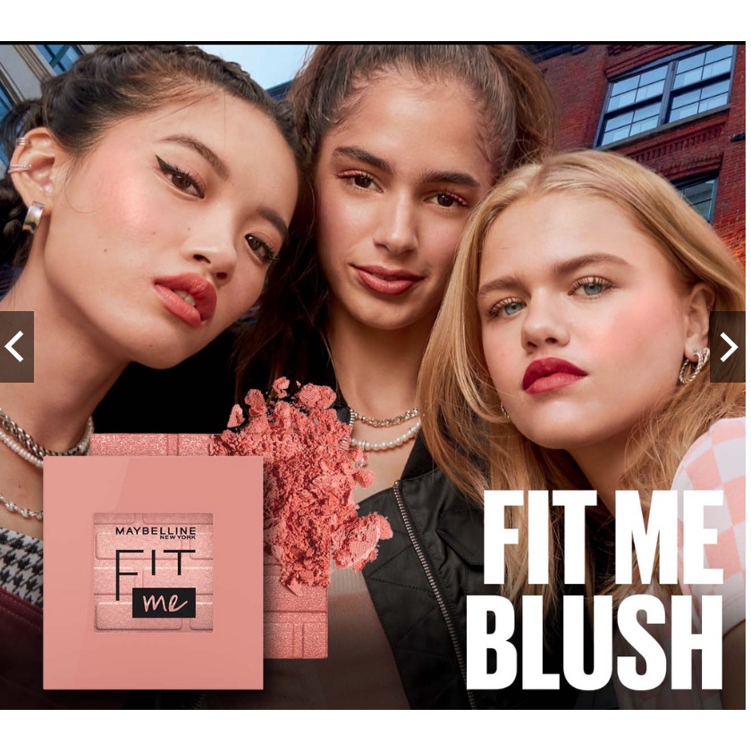 Maybelline Fit Me Blush Make Up (Blush Untuk Wajah Lebih Cerah Dan Tahan Lama)