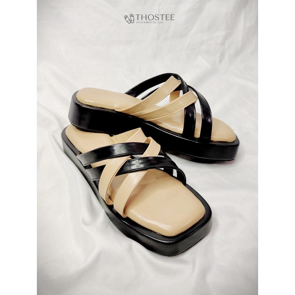 Sandal Platform Wedges Wanita Thostee Jenny RajaKpoip