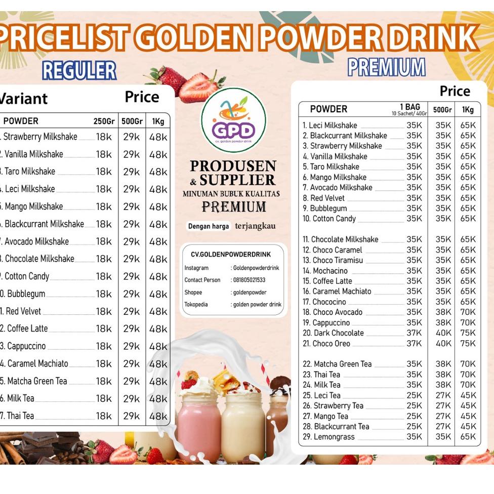 

ボV Taro Powder 500 gr - Bubuk Minuman Premium BEST SELLER 2492 ◉