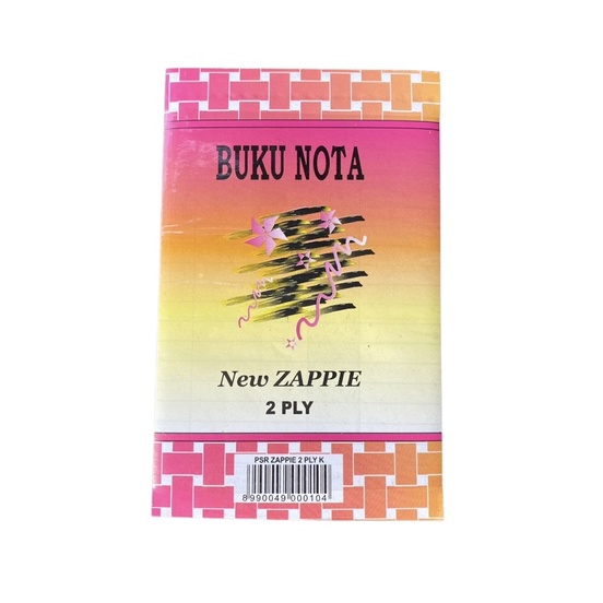 

BUKU NOTA NEW ZAPPIE 2PLY 10PCS