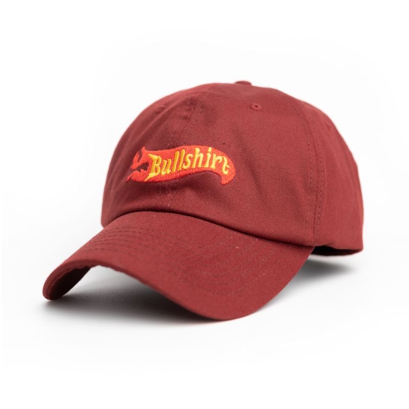 Topi Baseball Polocap Bullshirt Fire Flame