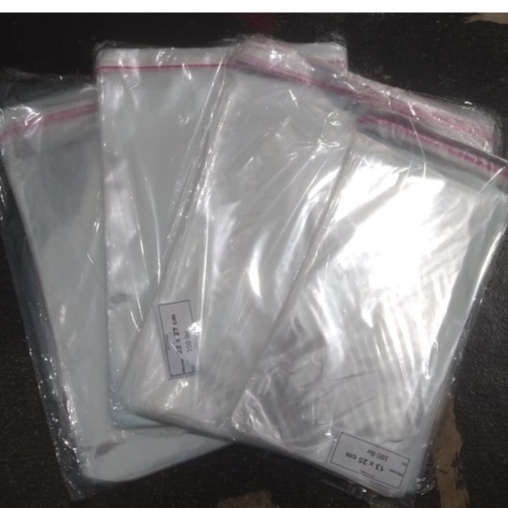 

Plastik OPP V Perekat Isi 100pcs