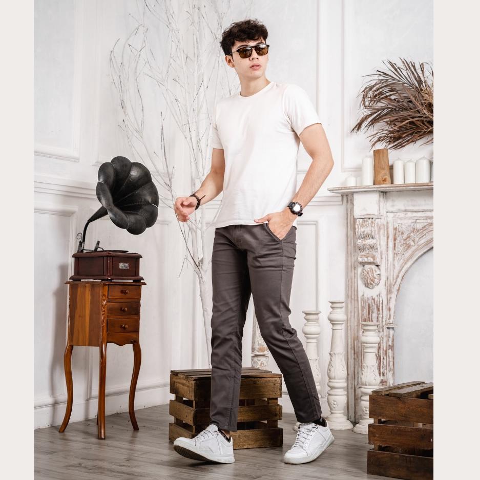 ➱Model Keren Evernext - Celana Chino Panjang Pria Celana Chino Long Pants Slimfit Kerja Kantoran Chi