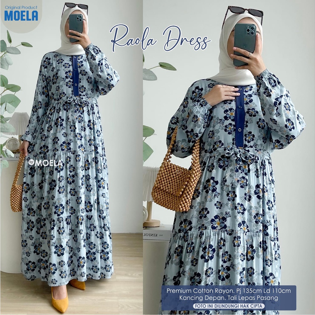 GAMIS DRESS RAOLA LD 110 BY MOELA BERLABEL