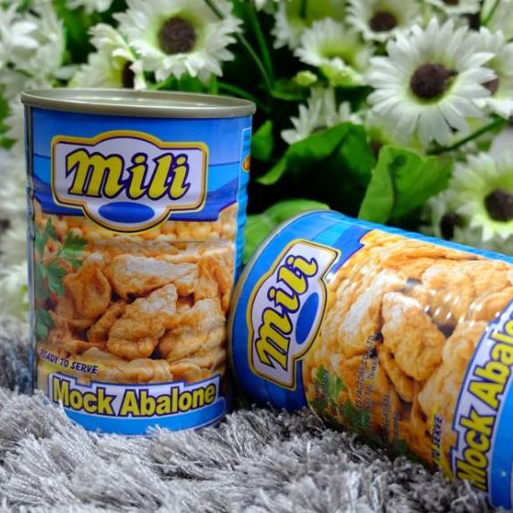 

Limited Mock Abalone MILI 280 Gr / Daging Abalone Dalam Kaleng . . . . .
