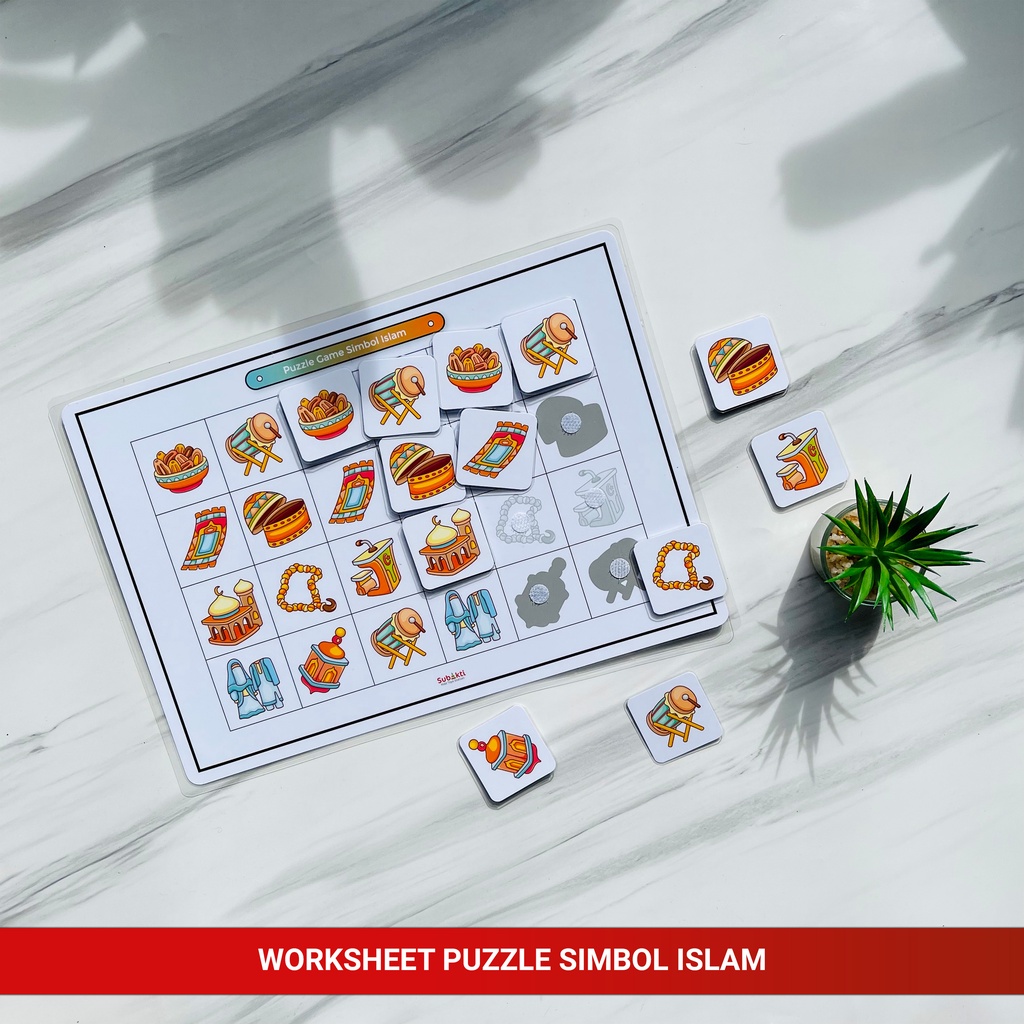 SUBAKTI Worksheet Puzzle Simbol Islam