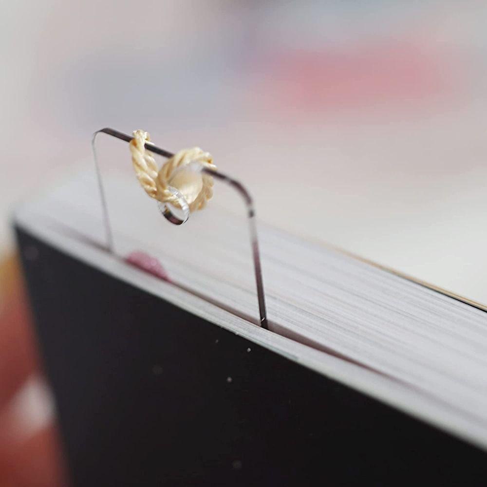 Top 30PCS/Set Kerajinan Bookmark Kosong Sublimasi Dengan Tag Lubang Hadiah Bookmark Akrilik Bahan DIY