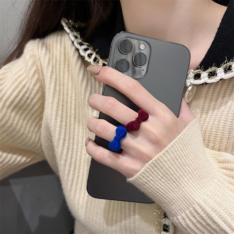 Cincin Model Terbuka Dapat Disesuaikan Desain Ikatan Simpul Untuk Wanita