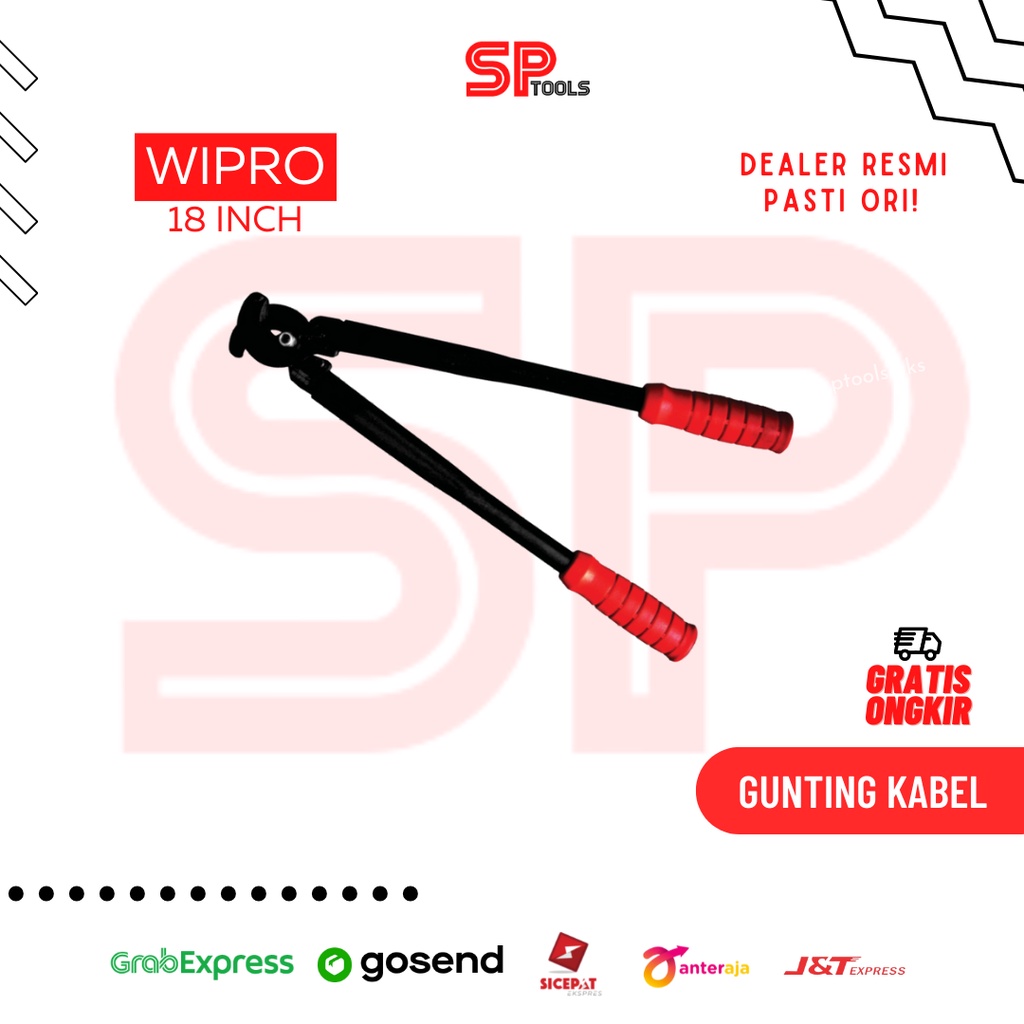 TANG GUNTING POTONG KABEL CABEL 18" 18 INCH 150MM 150 MM WIPRO