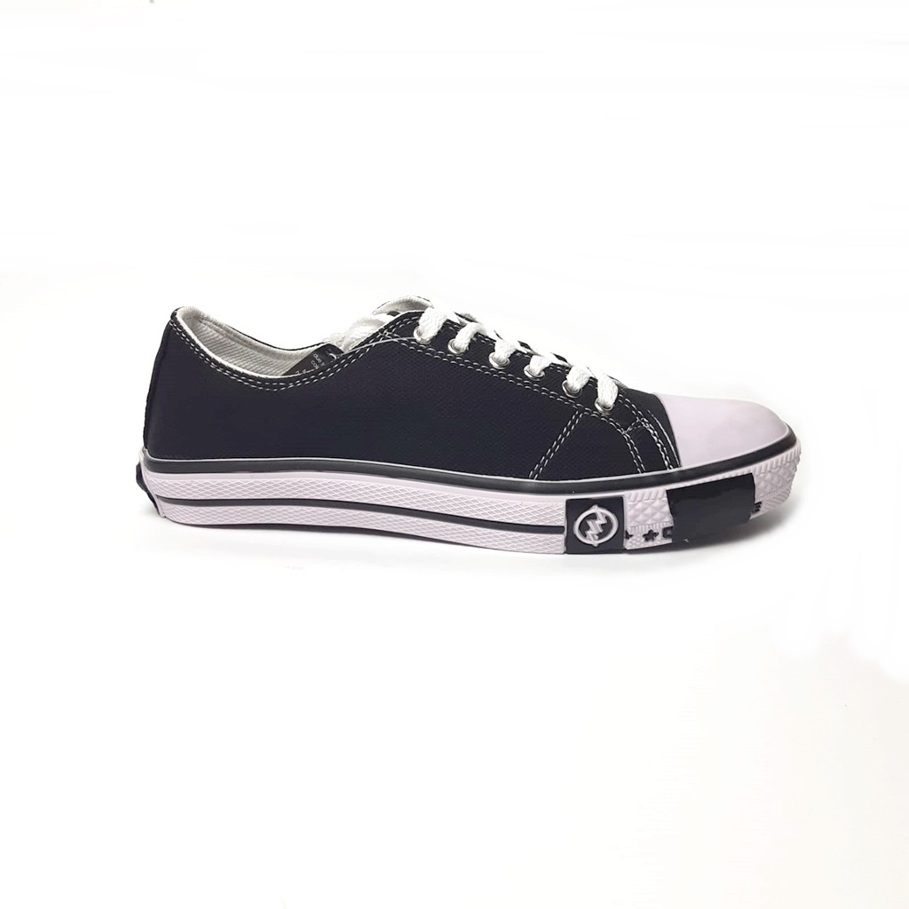 Sepatu Sneakers Pria Hitam, Putih, Merah, Navy