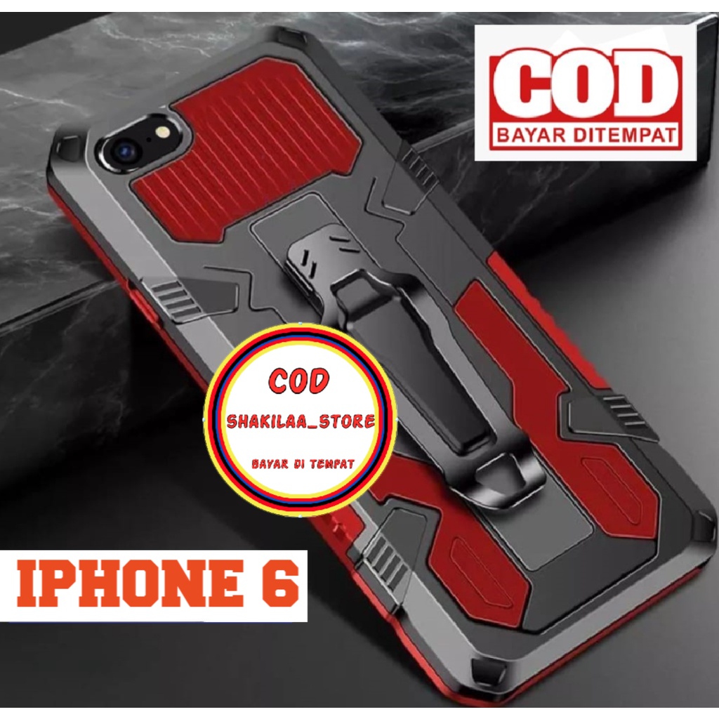 CASE HP IPHONE 6 cristal Hardcase Robot Standing Armor / casing IPHONE 6