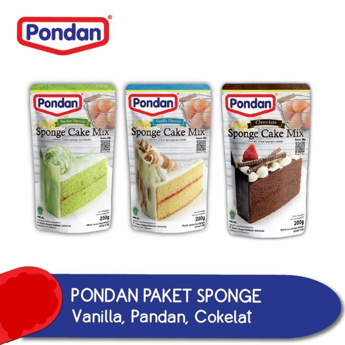 PONDAN SPONGE CAKE MIX