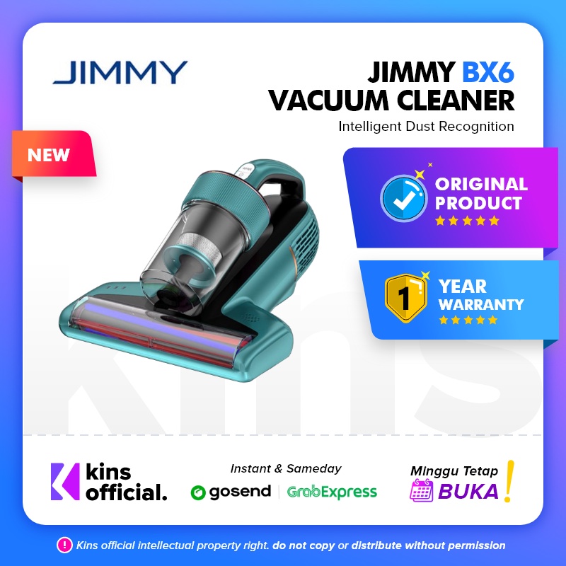 JIMMY BX6 UV Anti Dust Mite Vacuum Cleaner Ultrasonic Bed Sofa