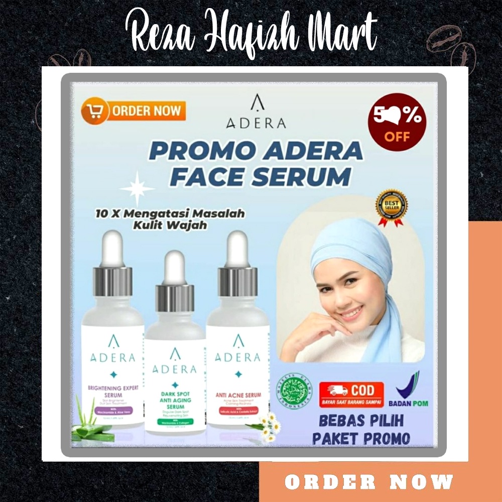 SERUM ADERA | SERUM ADERA DARKSPOT | SERUM ADERA BRIGHTENING | SERUM ADERA ACNE | SERUM ORIGINAL 100