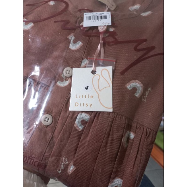 Ditsy oktober 2022 LITTLE DITSY RAINBOW Size 4