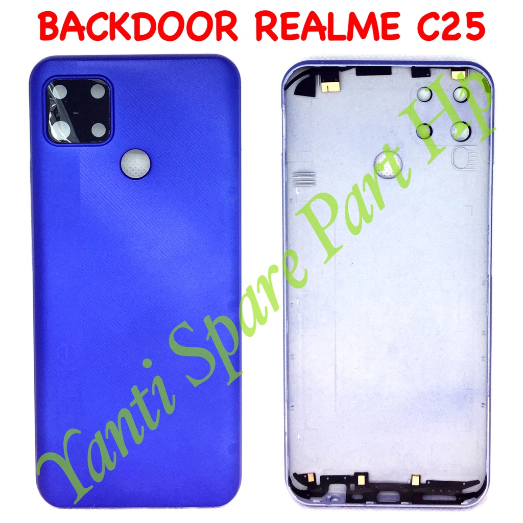 Backdoor Tutup Belakang Realme C25 Original New