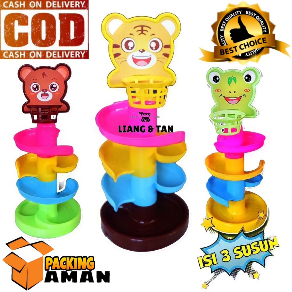 Promo Mainan Anak Rolling Ball / Mainan Anak Sliding Ball / Mainan Anak Bayi Bola Putar / Mainan Anak Laki Laki / Mainan Anak Perempuan Sni Murah