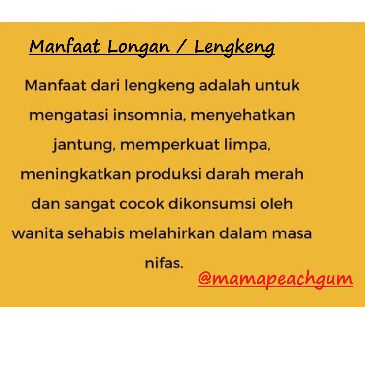

10.10 sale Longan kering / lengkeng kering 125 gr 250 gr buruan