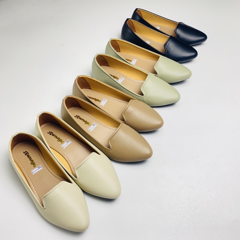 PROMO MURAH  - Sepatu Wanita  Flat Shoes  Sol  Karet Lentur DN-22