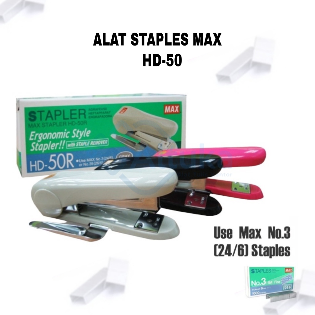 

Alat Staples / Alat Stapler Max HD-50 Ukuran Besar