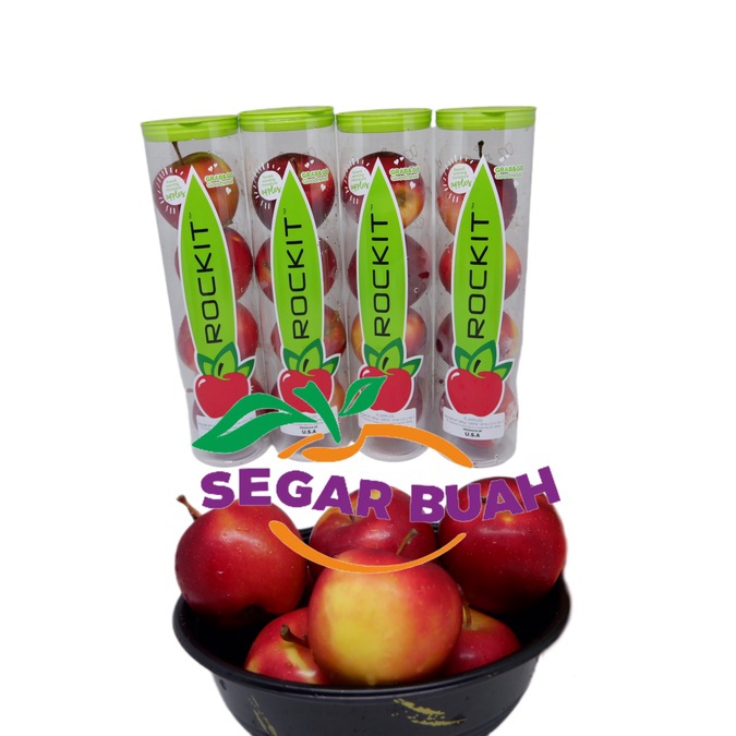 Apel Rockit Merah Tube New Zealand Isi 2 dan 4