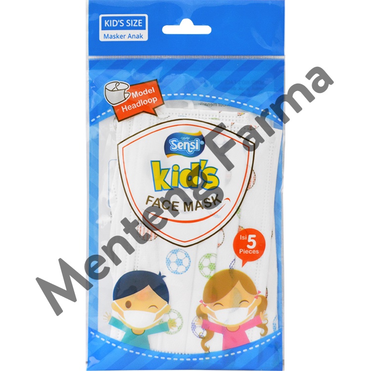 Sensi Kids Face Mask Headloop Isi 5 Pcs