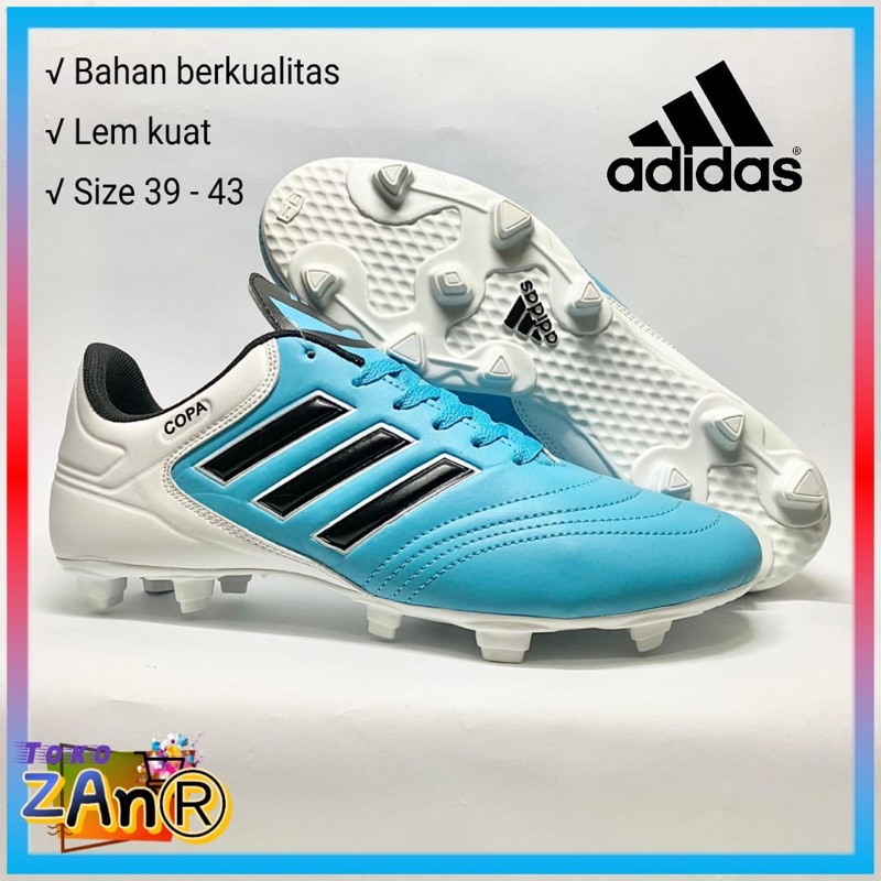 Sepatu Bola Adidas Copa Sepatu Olahraga Pria Murah Sepatu Sepak Bola adidas Terbaru Premium Toska