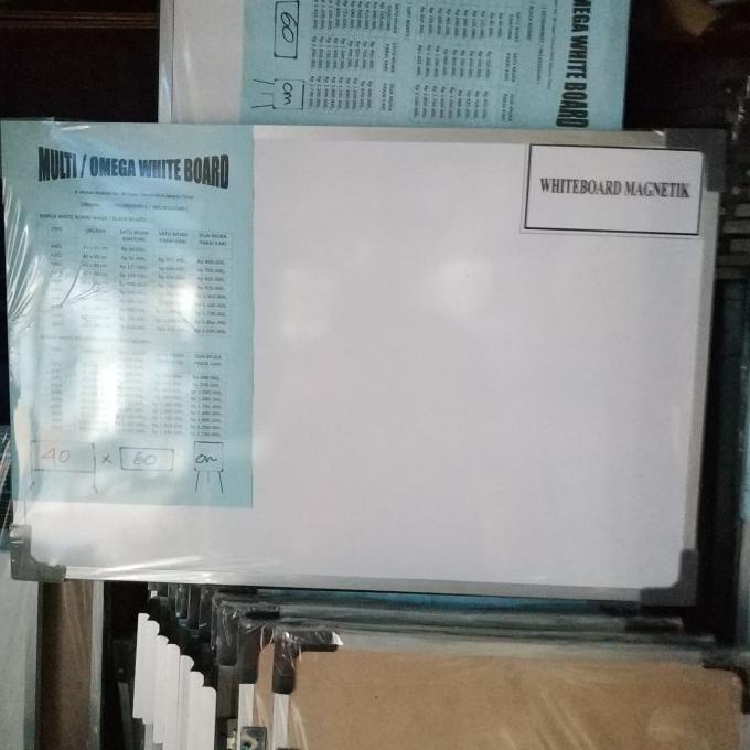 

(COD) papan tulis gantung uk 60x40cm magnet DISKON Kode 117