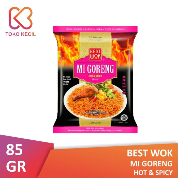 

NEW Best Wok Mi Goreng Hot & Spicy 80gr