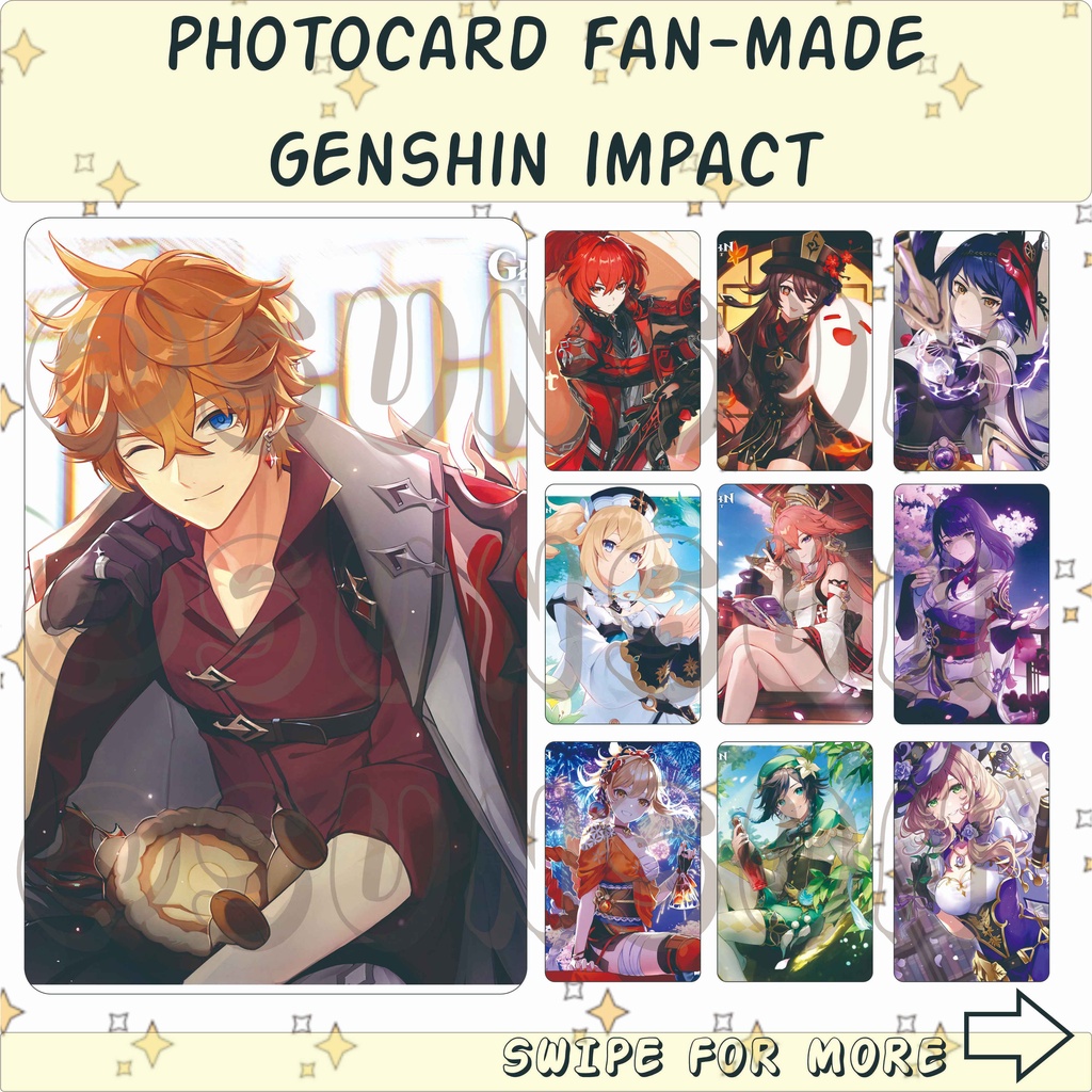 photo card genshin impact