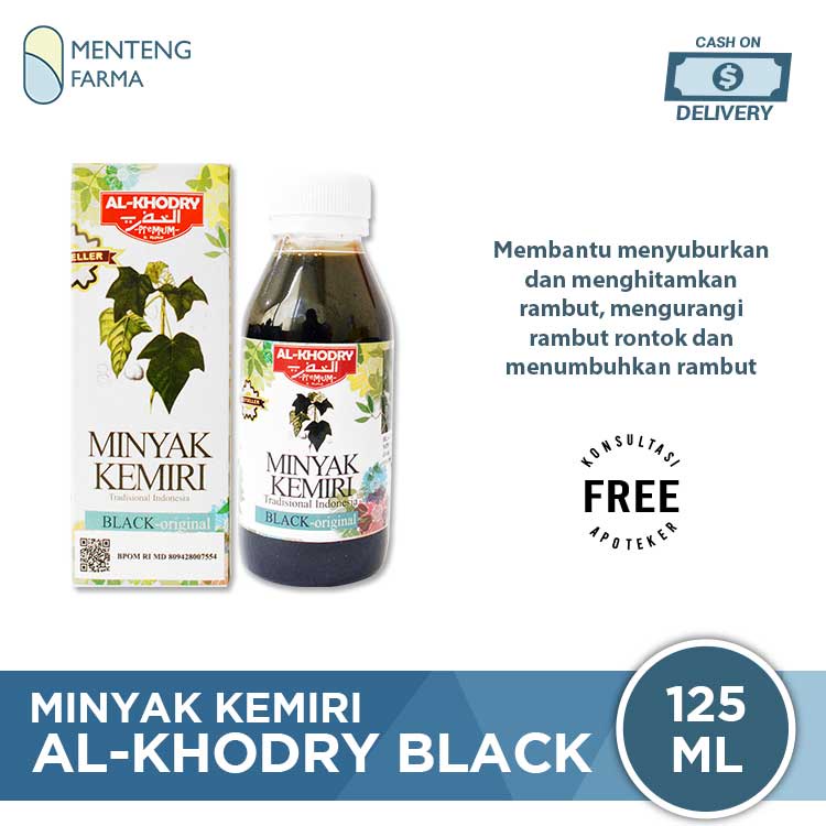 Minyak Kemiri Al-Khodry - Penyubur Rambut, Jambang, Kumis, Jenggot