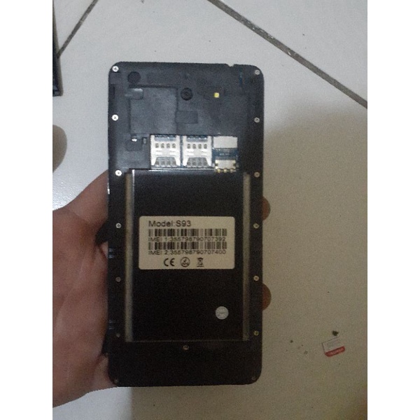 hp China seri S93 mesin nyala normal