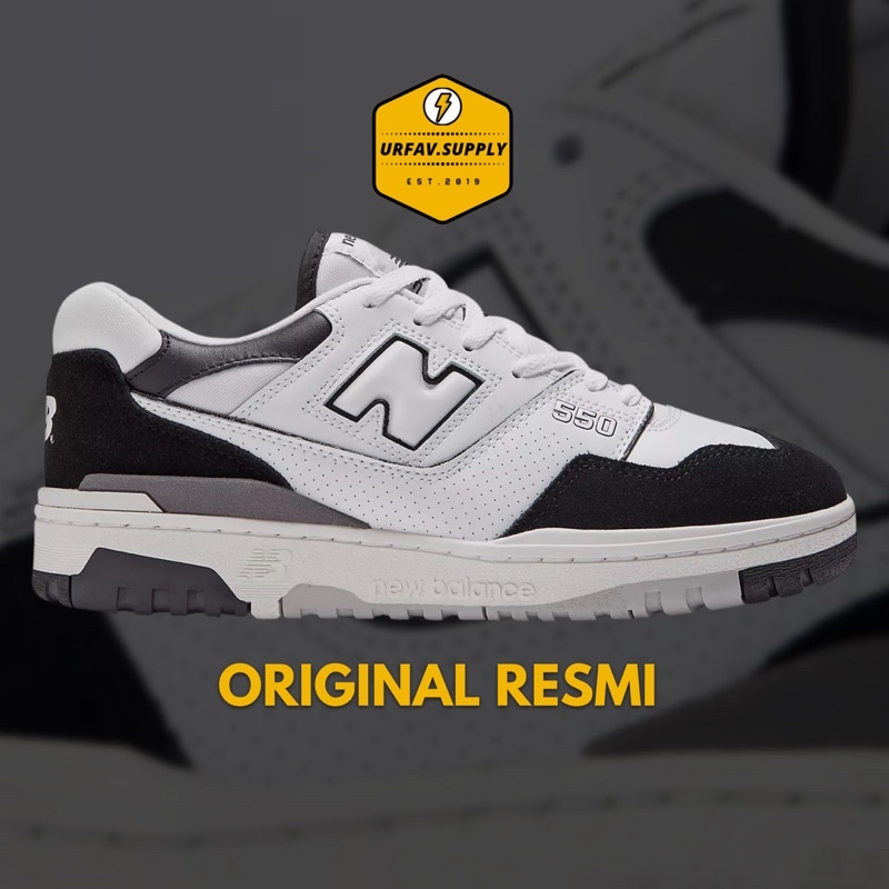 [RESMI] New Balance 550 White Black Panda ORIGINAL BNIB 100% LEGIT LOCAL PAIR PT MAP // BB550NCA