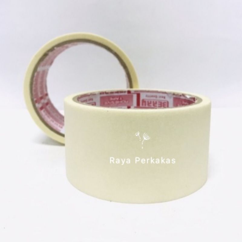 

Lakban Isolasi Kertas Masking Tape 2 Inchi 48mm x 10Yard