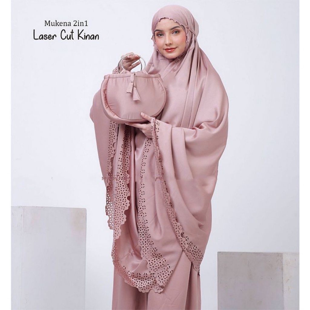 Mukena Laser Cut Premium Silk
