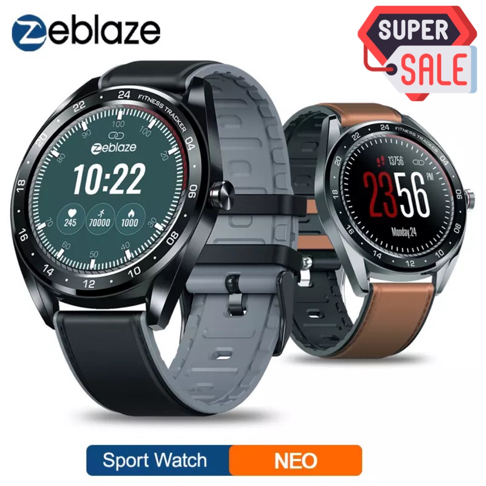 ZEBLAZE NEO IP67 WATERPROOF HEART RATE PREMIUM SAMRT WATCH